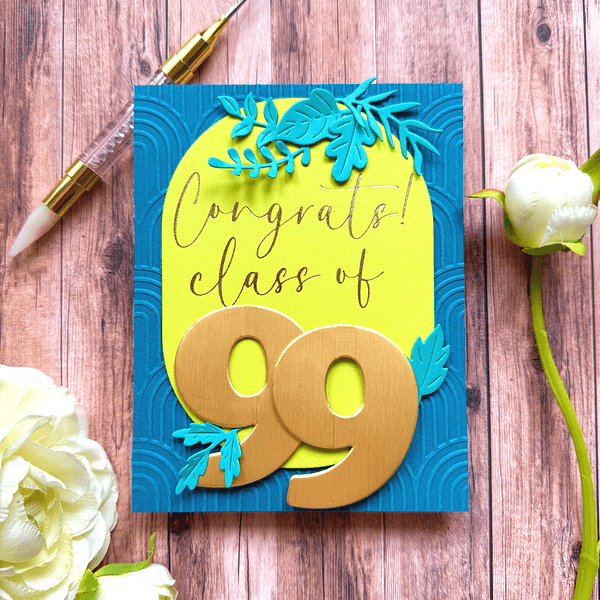 Sweeping Celebration Sentiments Press Plates