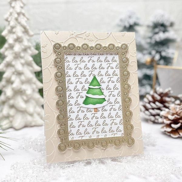 Nested Tree Frame Etched Dies by Lisa Horton
