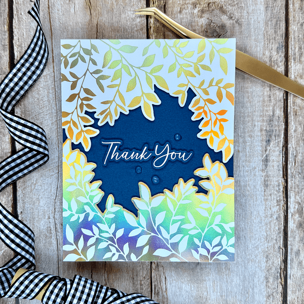 Spring Canopy -  Glimmer Hot Foil Kit of the Month (Plates & Die Only)