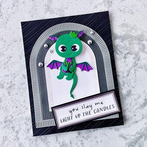 Monster Birthday Sentiments Clear Stamp Set