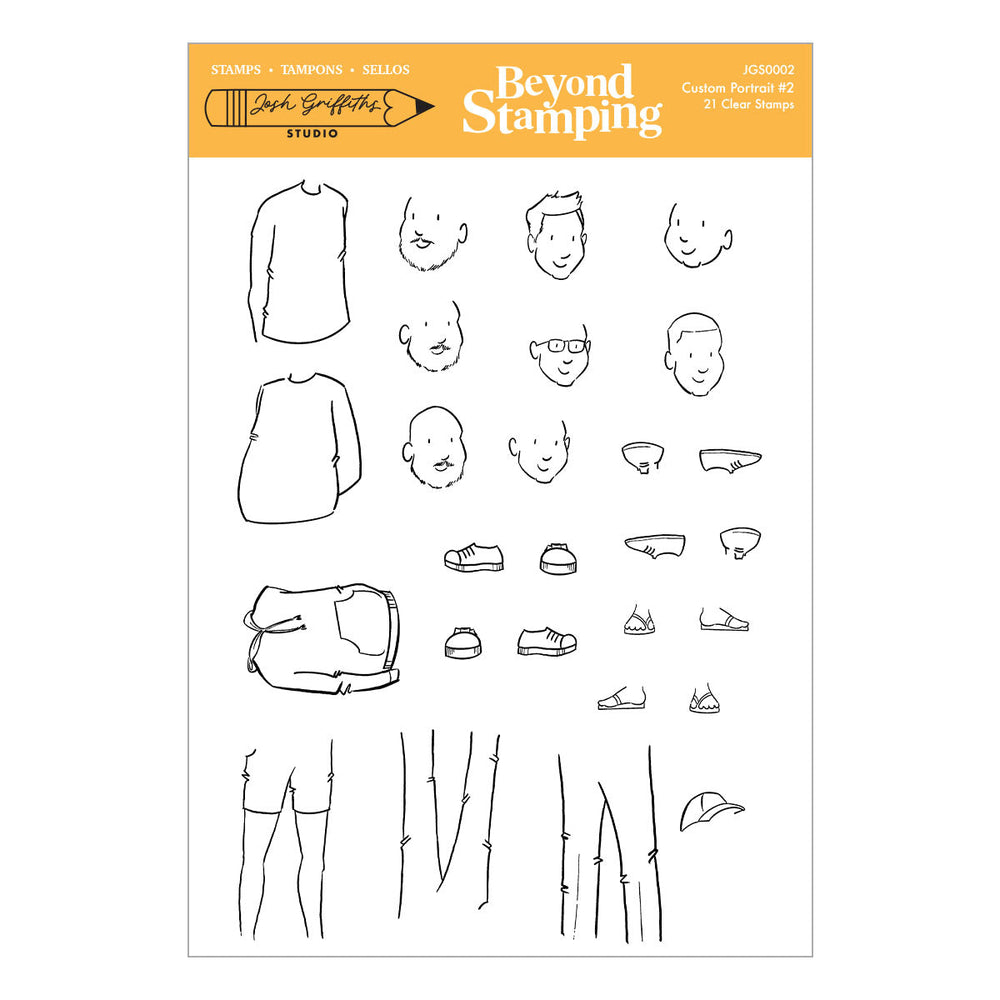 Beyond Stamping Custom Portrait I Want It All! Bundle by Josh Griffiths Studio