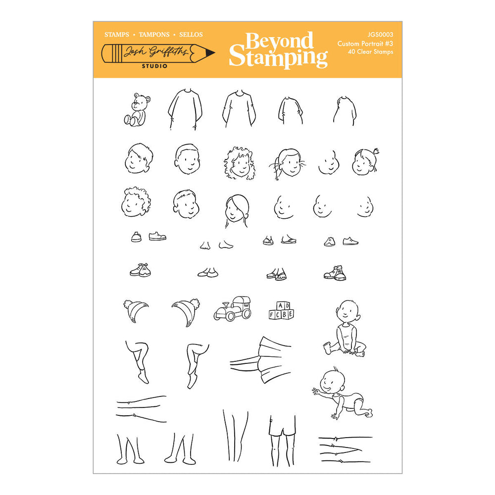 Beyond Stamping Custom Portrait I Want It All! Bundle by Josh Griffiths Studio