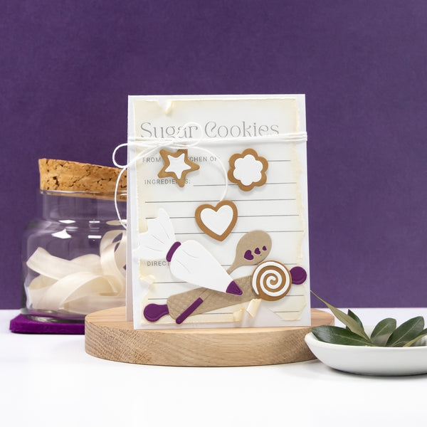 Fluff, Frost & Roll Etched Dies by Tina Smith