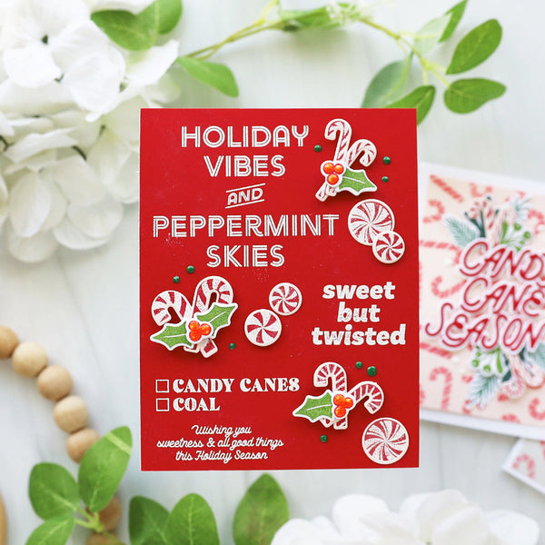 A Little Merri-Mint Stamp & Cut