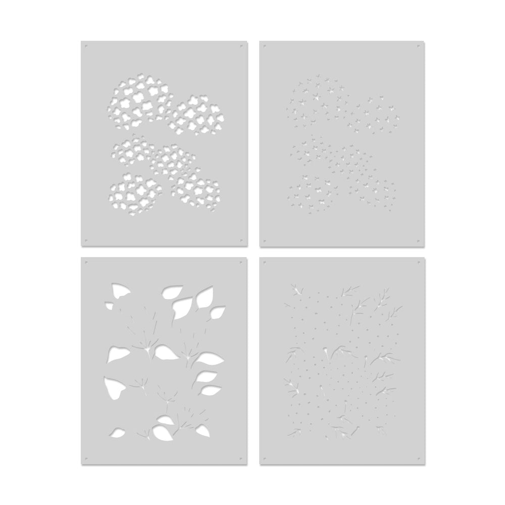 Hydrangea Layering Stencils of the Month - June 2025