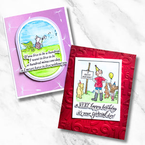 Say Cheese Classic Pooh Birthday BetterPress Bundle   by Simple Stories
