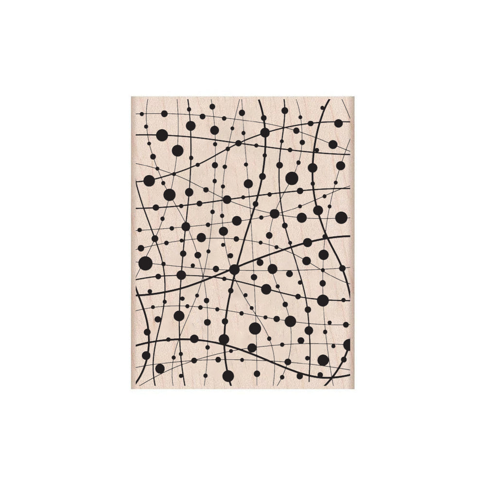 Celebration Pattern Woodblock Stamp