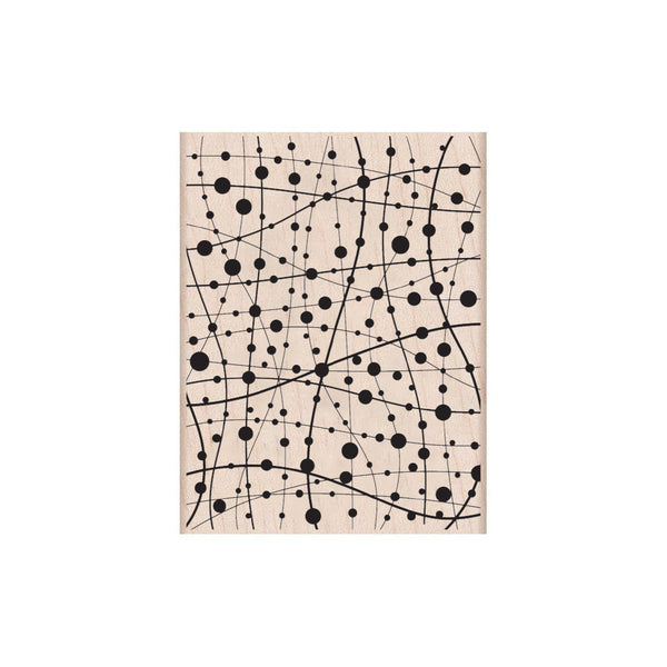 Celebration Pattern Woodblock Stamp
