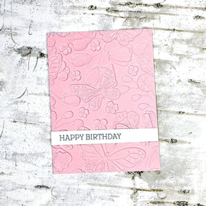 Beautiful Butterflies 3D Embossing Folder