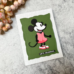 Classic Mouse Graduation Etched Dies