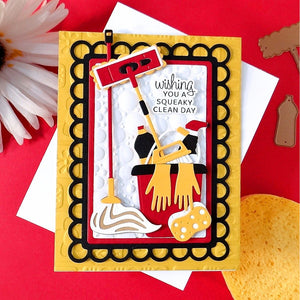 Shiny New Day Sentiments Clear Stamp Set