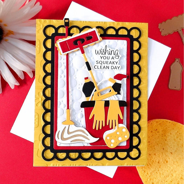 Shiny New Day Sentiments Clear Stamp Set