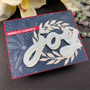 Seasonal Wreath Foliage Etched Dies by Suzanne Hue