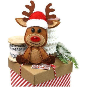 Felt Reindeer Etched Dies by Nichol Spohr