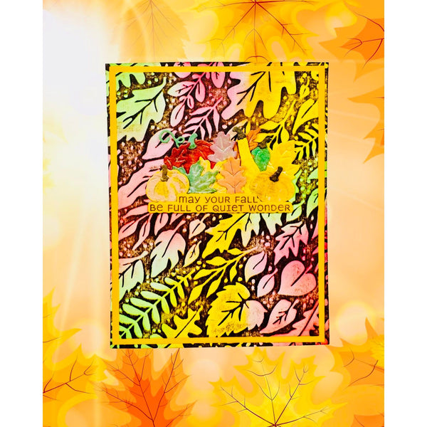 Autumn Whim - (Dies Only) Coordinates with the Clear Stamp of the Month