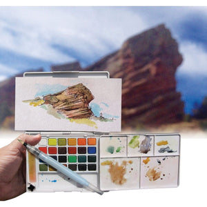 Sakura Koi Watercolors w/Brush - 24 colors