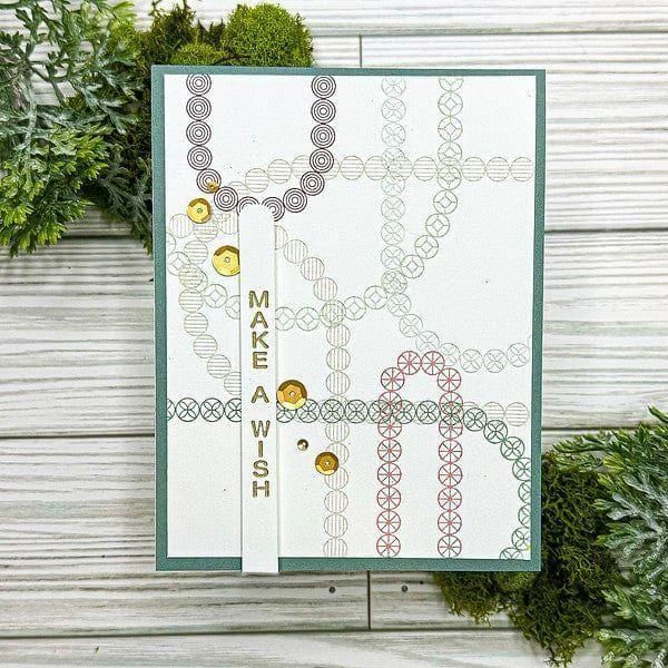 Arched Messages Registration Press Plate & Die Set from the Cheers to You Collection