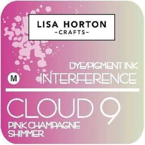 Lisa Horton Crafts Interference Ink Pad - Pink Champagne Shimmer