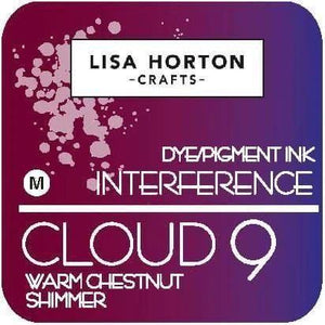 Lisa Horton Crafts Interference Ink Pad - Warm Chestnut Shimmer