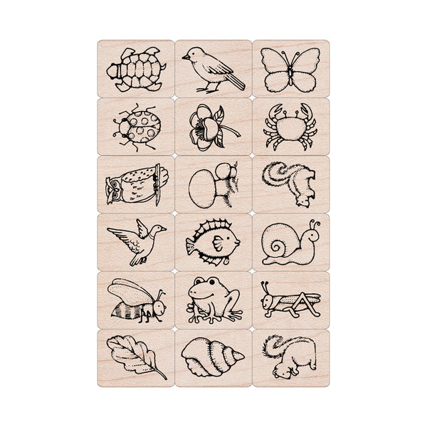 Nature Woodblock Ink 'n' Stamp