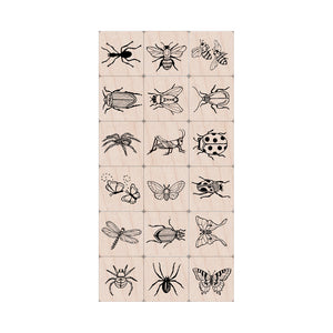 Bugs Woodblock Ink 'n' Stamp