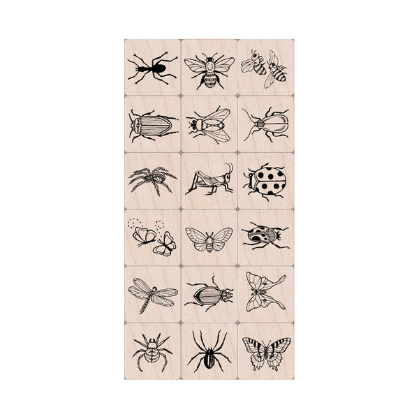 Bugs Woodblock Ink 'n' Stamp