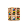 Hero Kids For Teachers Woodblock Stamp