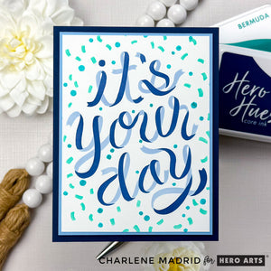 It's Your Day Confetti Layering Stencils of the Month - March 2025