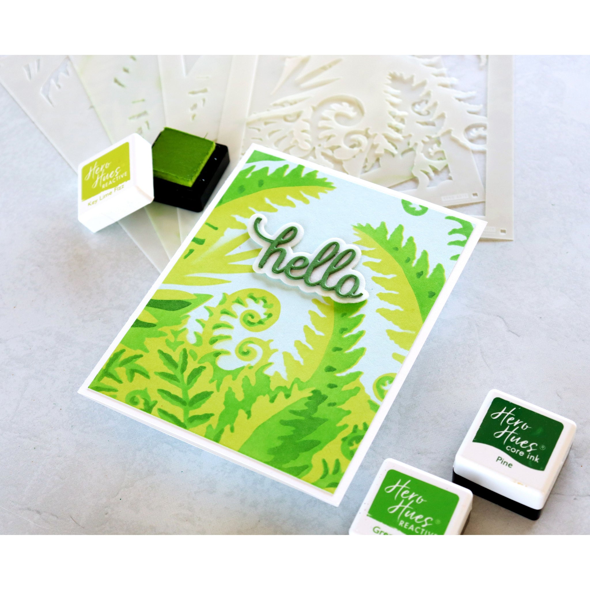 Jungle Background Layering Stencils of the Month - April 2025