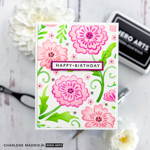 BoHo Bouquet Layering Stencils of the Month - May 2025
