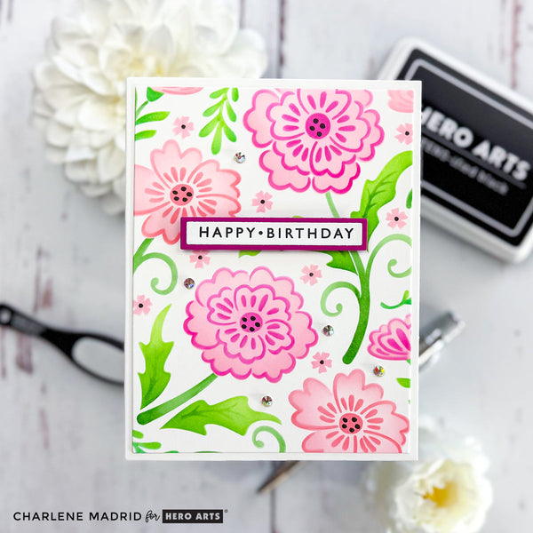 BoHo Bouquet Layering Stencils of the Month - May 2025