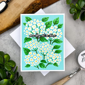 Hydrangea Layering Stencils of the Month - June 2025