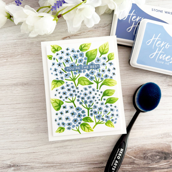 Hydrangea Layering Stencils of the Month - June 2025
