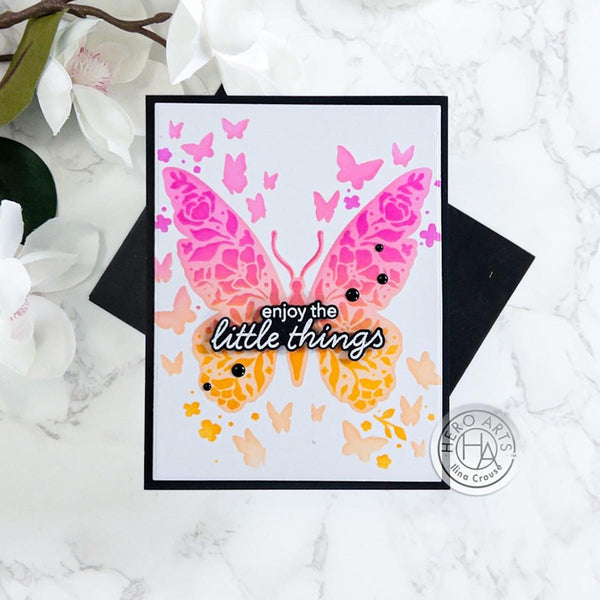 Butterflies Layering Stencils of the Month - December 2024