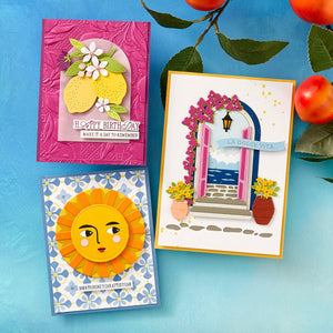 Citrus Spritz Etched Dies