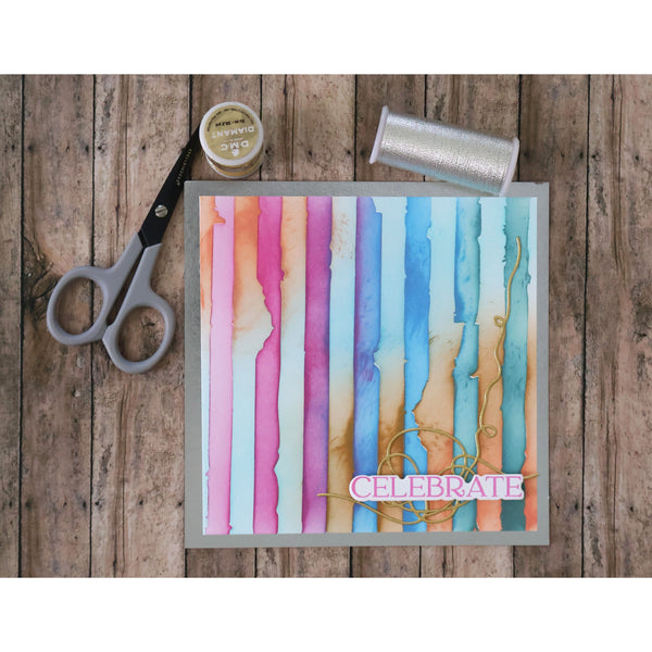 Tattered Stripes Stencils