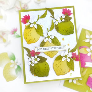 Citrus Spritz Etched Dies