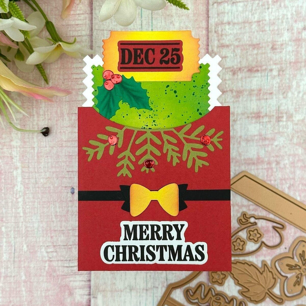 Christmas Add-Ons Stamp & Die Set by Wendy Vecchi