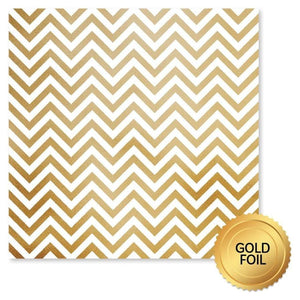 Paper Rose - Gold Foil Lavender & Roses 12x12 Deluxe Paper Collection