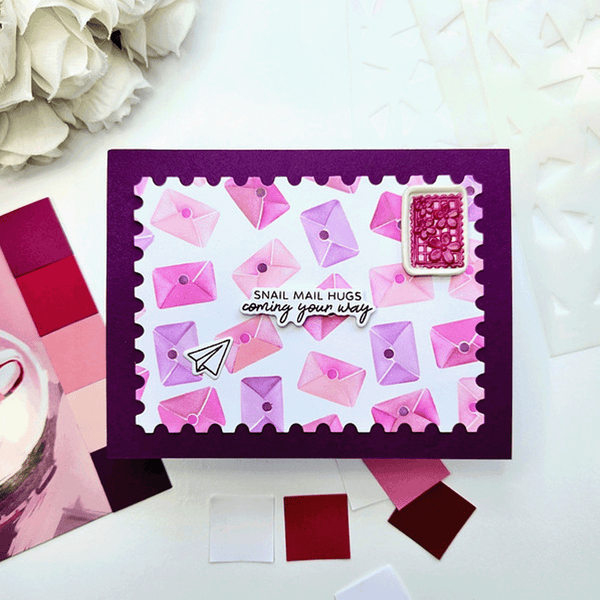 Air Mail -  Stencil of the Month