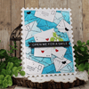 Scattered Letters -  Glimmer Hot Foil Kit of the Month (Plates & Die Only)