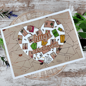Send & Seal -  (Dies Only) Coordinates with the Clear Stamp of the Month