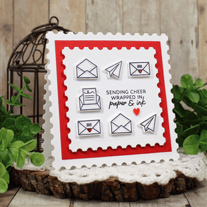 Send & Seal -  (Dies Only) Coordinates with the Clear Stamp of the Month