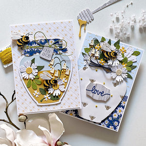 Honey Bee Jar - Large Die of the Month