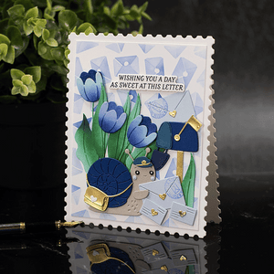 Snail Mail Post -  Small Die of the Month
