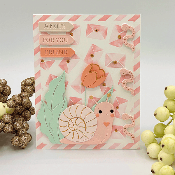 Snail Mail Post -  Small Die of the Month