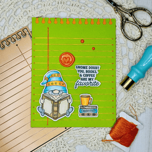Stitched Taking Notes -  Stitching Die of the Month