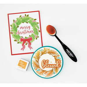 Color Layering Wreath Stencils