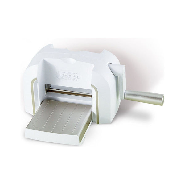 White Platinum Scout Die Cutting & Embossing Machine - 3.5" Platform