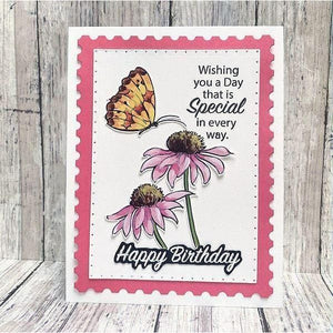 Birthday Messages Clear Stamp Set by Stampendous